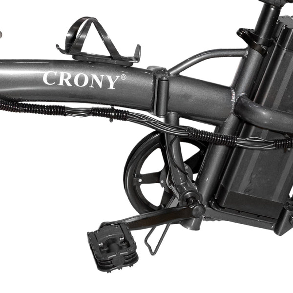 CRONY K2 14inch Fold Sport Bike Max Speed 30KM/H 48V/10AH Battery Dual Seater Foldable Design 120KG Weight Capacity Electric bicycles