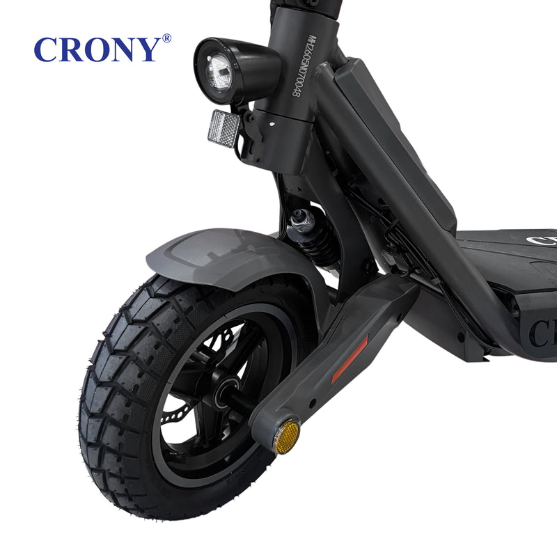 CRONY N07 GT Electric Scooter, 2000W Motor, 48V 18.5Ah Battery, 45–70 km/h, 45–60 km Range, Dual Suspension, 10-Inch Tires, NFC Unlock & App Connectivity