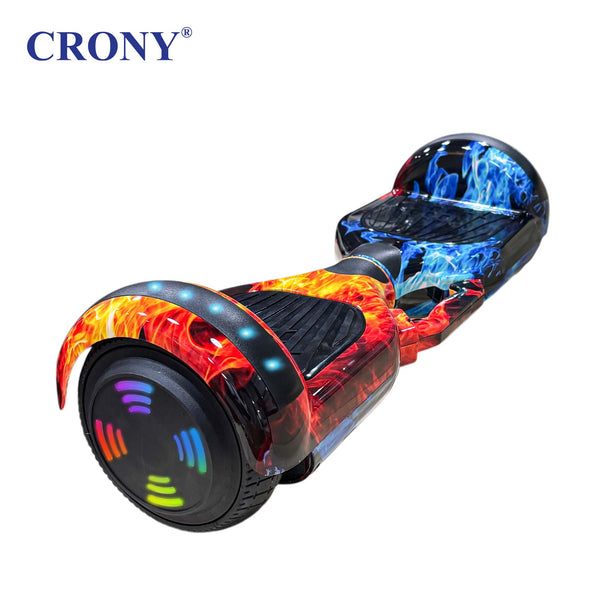 CRONY  speed car D1+BT+Light+Cartoon  6.5 inch 2 wheel smart balance hover board BLE connected 250W 12KM/H LED lights self balancing electric scooter