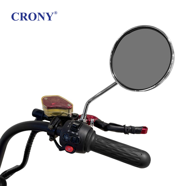 CRONY X1 Electric Motorcycle, 3000W Motor, 60V 12Ah Battery, 60-80KM/H Max Speed, 25-35KM Range, Front & Rear Disc Brakes, Front & Rear Suspension, LCD Display, LED Lights, Bluetooth Speaker, Mobile Phone Holder, Harley Bag, World