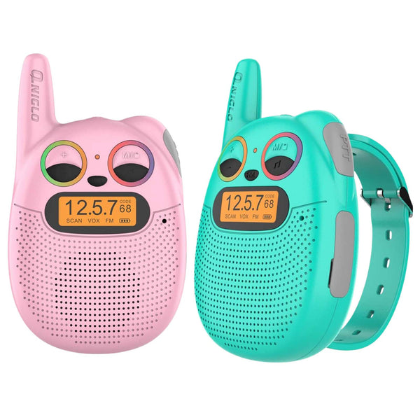 Crony The Q136 Mini Walkie Talkie is a compact and easy-to-use communication device designed for children