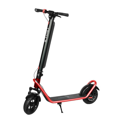 CRONY X11 Max Electric Scooter Red Color, 450W Powerful Motor, 36V 13Ah Detachable Battery, 40-60KM Range, 40-80KM/H Speed, Front Suspension, LED Display, APP Connectivity, Foldable Design, 1 Year Motor Warranty