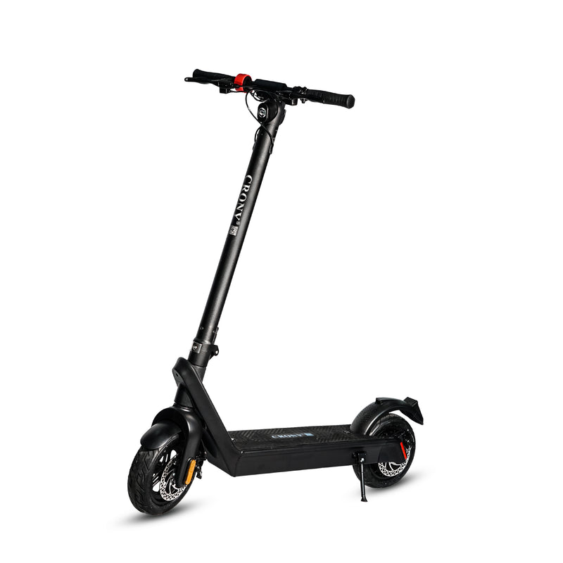 CRONY X9 Plus Folding E-scooter 500W 36V 15.6AH 35-65KM Range Disc Brakes Aluminum Alloy Frame LCD Display LED Headlamp Easy Folding