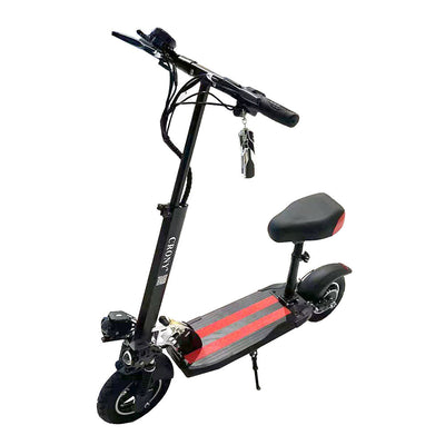 CRONY V10 Pro Red max speed 35km/h Fast Speed E-scooter 38v 1000w strong powerful electric scooter foldable 10 inch electric scooter (Refurbished)