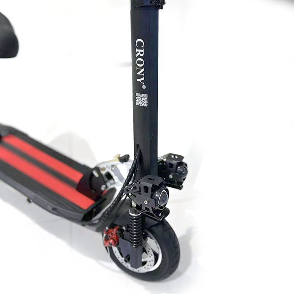 CRONY V10 Pro Red max speed 35km/h Fast Speed E-scooter 38v 1000w strong powerful electric scooter foldable 10 inch electric scooter (Refurbished)
