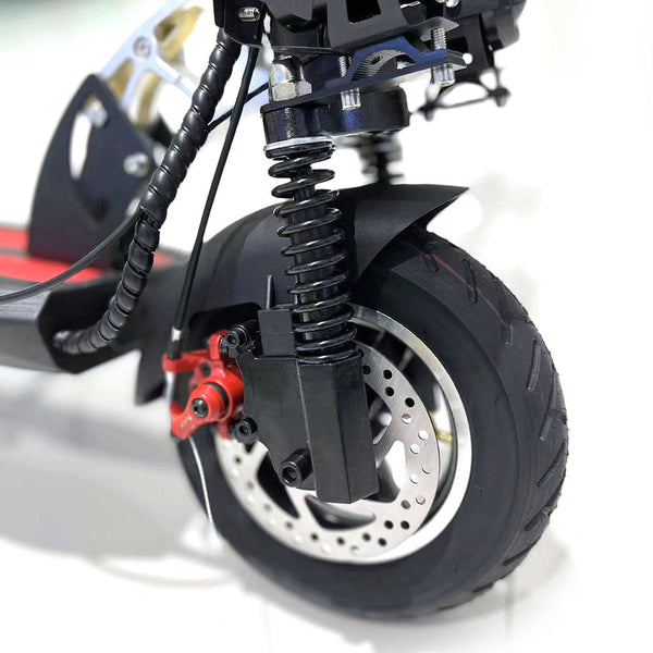 CRONY V10 Pro Red max speed 35km/h Fast Speed E-scooter 38v 1000w strong powerful electric scooter foldable 10 inch electric scooter (Refurbished)