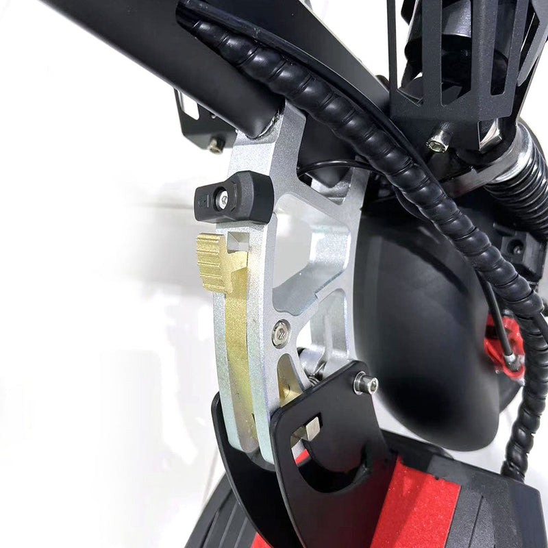 CRONY V10 Pro Red max speed 35km/h Fast Speed E-scooter 38v 1000w strong powerful electric scooter foldable 10 inch electric scooter (Refurbished)