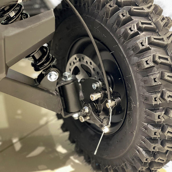 CRONY JL025-01 Electric ATV 500W Motor 36V/12AH Battery 15-18KM Range Disc Brakes Front/Rear Suspension 4X4 Drive Electric Motorcycle