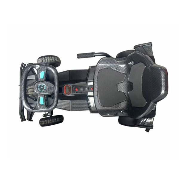 CRONY K9 Carbon fiber GO-KART 360 DEGREE Crazy drift electric scooter go kart electric four wheel racer