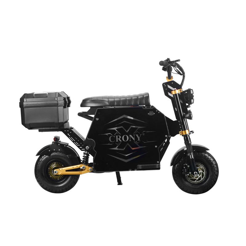CRONY new model L8 Electric Small Motorcycle Dual Motor High-Speed Electric Scooter 4000W Power 100KM Range Advanced Suspension Electric bicycles