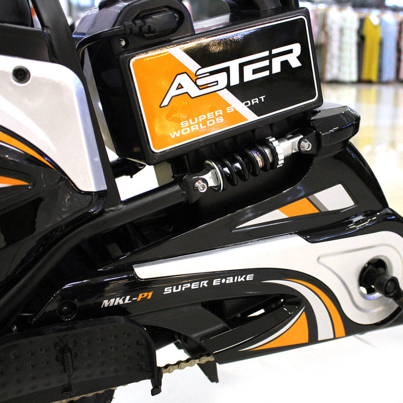 CRONY W6 Electric Bike 500W 48V Rear Hub Motor 3-Speed 14 Inch Wheels 31-70KM Range Electric City Bike Scooter Motorcycle