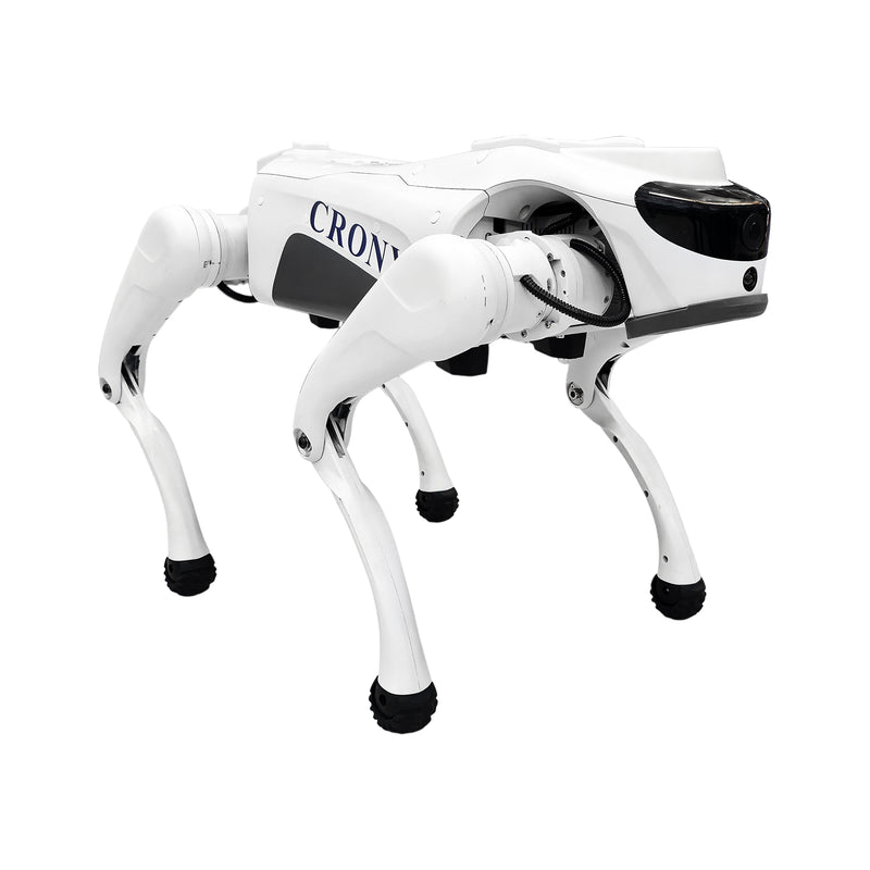 CRONY Advanced Smart AI Robot Dog, engineered for advanced technology enthusiasts, education, research, and AI development. Designed with a premium aluminum alloy frame combined with high