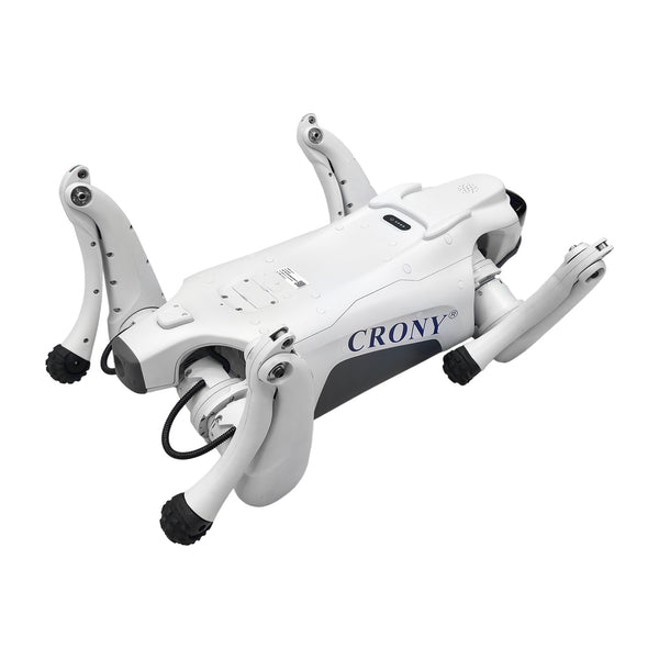 CRONY Advanced Smart AI Robot Dog, engineered for advanced technology enthusiasts, education, research, and AI development. Designed with a premium aluminum alloy frame combined with high