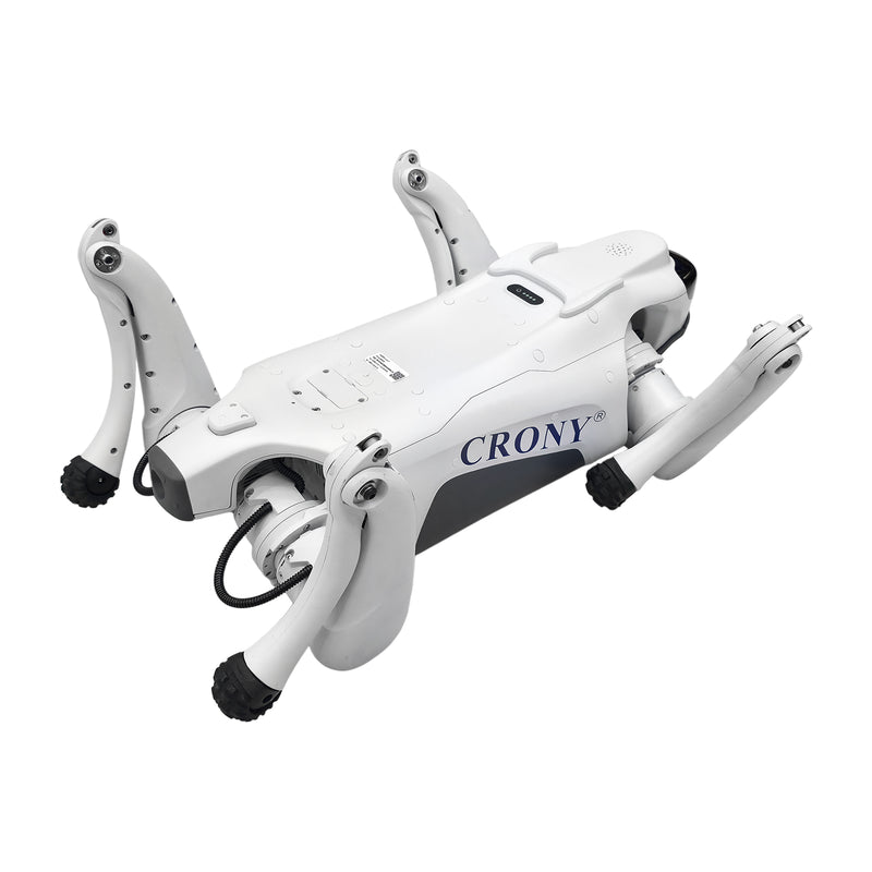 CRONY Advanced Smart AI Robot Dog, engineered for advanced technology enthusiasts, education, research, and AI development. Designed with a premium aluminum alloy frame combined with high