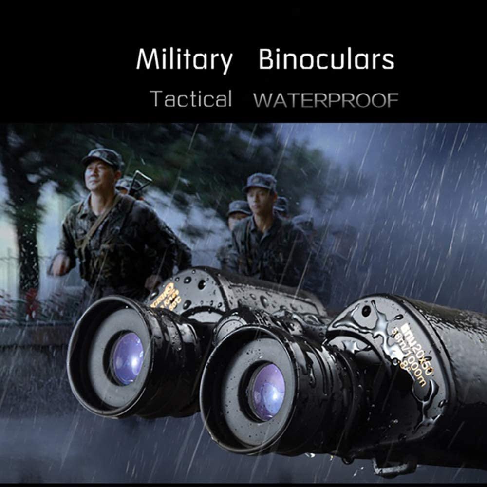 20X50 Binoculars HD Powerful campingy Binocular high Magnification Telescope Night Vision Travel - Edragonmall.com