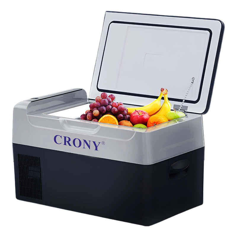 CRONY  Portable Mini 12V Car Refrigerator Cooler Compressor 22L Car Fridge Freezer