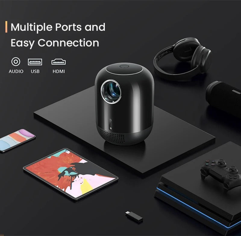 CRONY L010 LCD Smart Projector Android 11 WIFI Mini Portable 4K Full HD 1080p