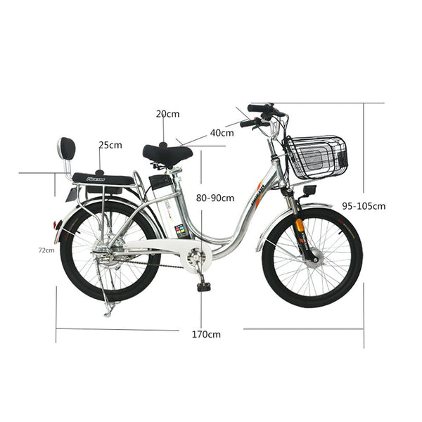 22inch The fire spirit bird Electric bicycle FLYING PIGEON fashion design bike | Yellow - Edragonmall.com
