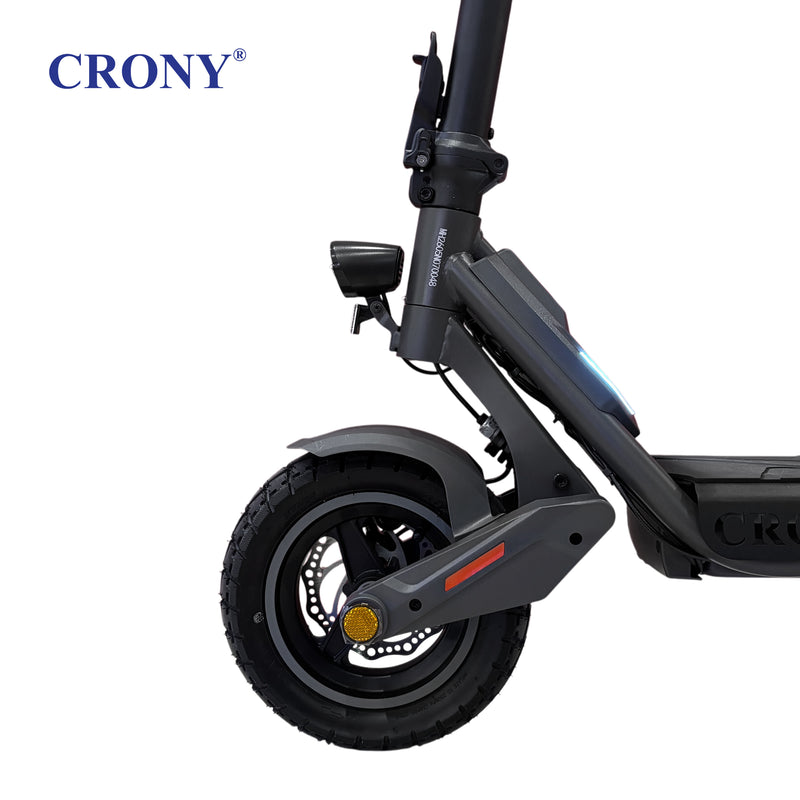 CRONY N07 GT Electric Scooter, 2000W Motor, 48V 18.5Ah Battery, 45–70 km/h, 45–60 km Range, Dual Suspension, 10-Inch Tires, NFC Unlock & App Connectivity