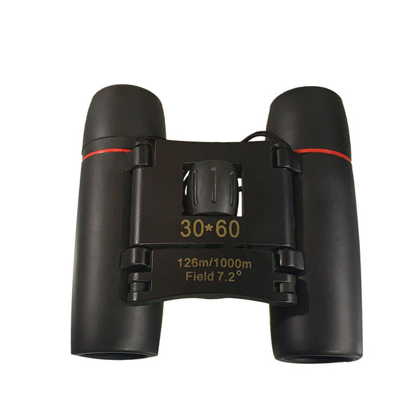 30*60 Binocular 30x60 day and night camping travel vision spotting scope optical folding HD binoculars - Edragonmall.com