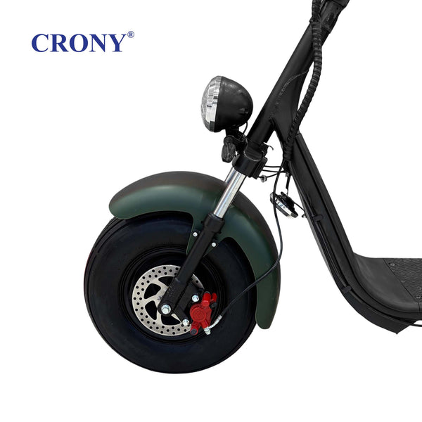 CRONY X2000 Advanced Electric Scooter Featuring 2000W Motor, Dual Hydraulic Suspension, Dual Seat Comfort Design, Anti-Theft System, Removable 60V Lithium Battery and 70KM/H Top Speed
