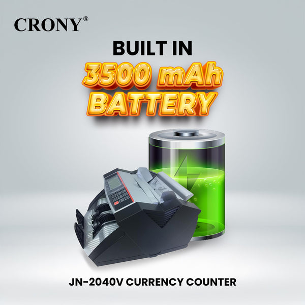 CRONY Banknote Verifiers JN-2040V Money Counter machine