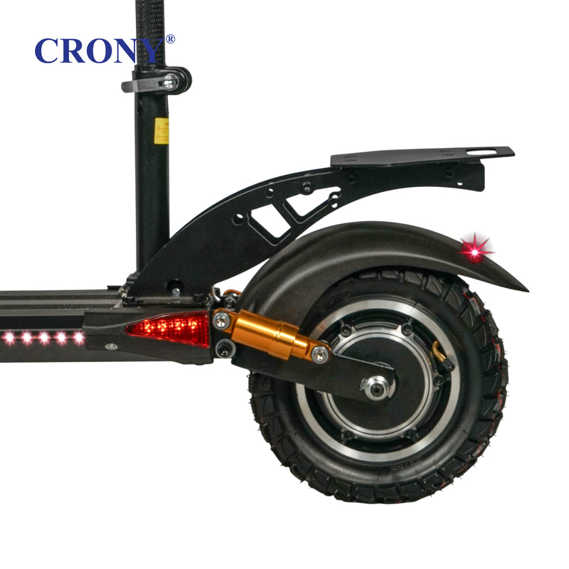 CRONY V10+ PRO 1500W 10 inch Wide tire High configuration E-Scooter Electric Scooter 10" Off-Road Tires Bluetooth Speaker Phone Holder