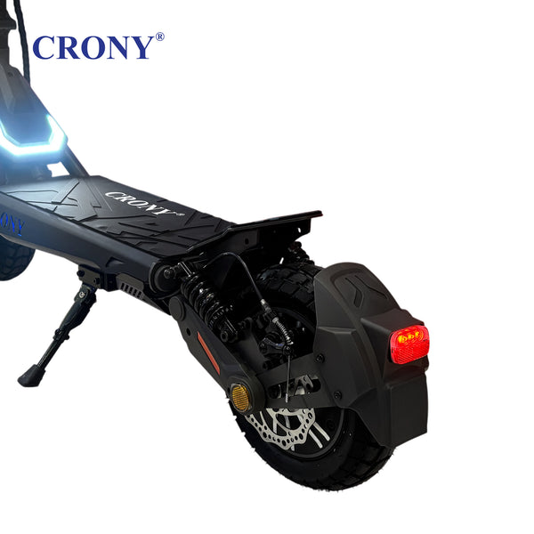 CRONY N07 GT Electric Scooter, 2000W Motor, 48V 18.5Ah Battery, 45–70 km/h, 45–60 km Range, Dual Suspension, 10-Inch Tires, NFC Unlock & App Connectivity
