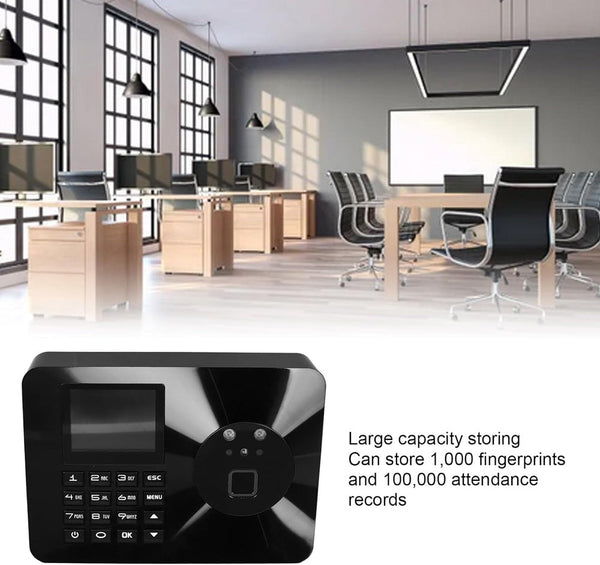 CRONY X3 Face time machine Fingerprint Time Attendance Machine 2.8in Color Screen Inductive High Accuracy 500DPI Fingerprint Time Clock