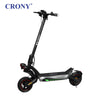 CRONY T2 Electric Scooter 1500W 70KM/H 48V 18Ah Battery 45-55KM Range 10 Inch Tubeless Tires Dual Suspension Foldable Smart App Control Front Rear Disc Brakes Heavy Duty Urban Off-Road Scooter for Adults