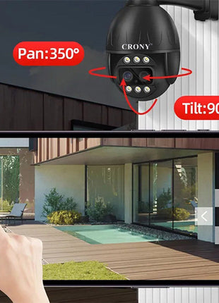 VST-DL26G-3IN1-4MP-10X 4G Camera Dual Lens 4K WiFi/Lan/4G GSM Pan Tilt Zoom Smart Security Camera