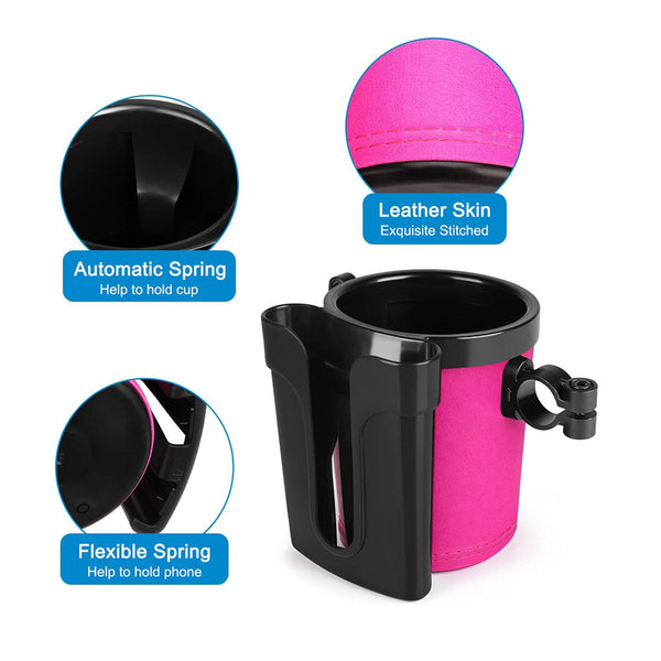 Scooter mobile phone cup Bike Cup Holder with Cell Phone Keys Holder Universal Bar Drink Cup Can Holder