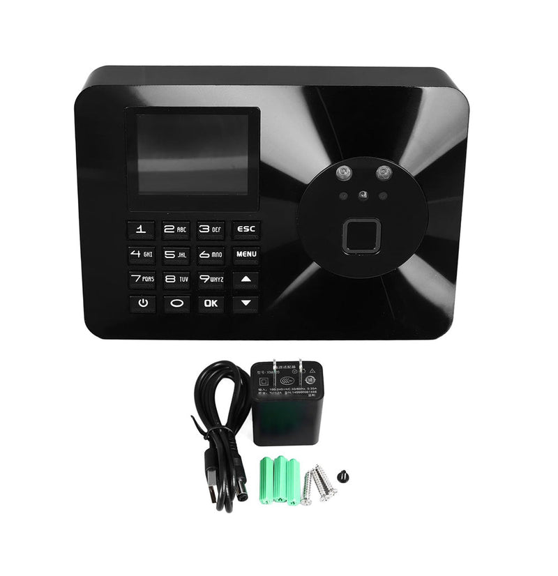 CRONY X3 Face time machine Fingerprint Time Attendance Machine 2.8in Color Screen Inductive High Accuracy 500DPI Fingerprint Time Clock