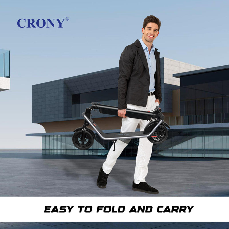 CRONY X11 Max Electric Scooter – Green, 450W Powerful Motor, 36V 13Ah Detachable Battery, 40-60KM Long Range, 40-80KM/H Speed, Front Suspension, LED Display, APP Control, Foldable Design, 1 Year Motor Warranty