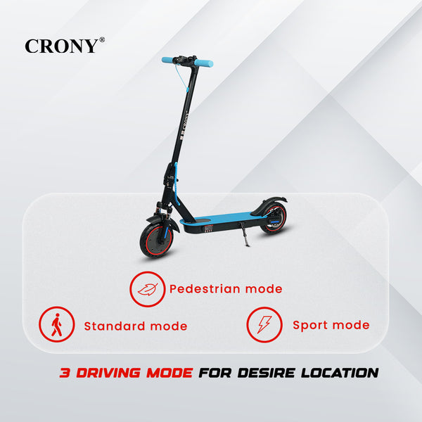 CRONY XM M365 blue  with Suspension and APP E-Scooter Max speed 45 KM/H Electric Scooter Aluminium Alloy Folded 8.5 Inch tires