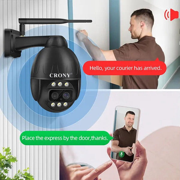 VST-DL26G-3IN1-4MP-10X 4G Camera Dual Lens 4K WiFi/Lan/4G GSM Pan Tilt Zoom Smart Security Camera