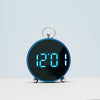 CRONY 8025 Electronic Clock Date Temperature Display Alarm Clocks With Atmosphere Light Voice-activated LED Digital Table Clock