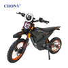CRONY CRONY-01 High Configuration Electric Dirt Bike 2500W Motor, 48V 24Ah Battery, 45-55KM Range, 50-68KM/H Speed, Dual Suspension, Off-Road Tires, Bluetooth Speaker, LED Headlamp, Phone Holder, Digital Display, Free Helmet, 1 Year Motor Warranty
