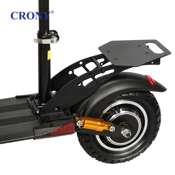 CRONY V10+ PRO 1500W 10 inch Wide tire High configuration E-Scooter Electric Scooter 10" Off-Road Tires Bluetooth Speaker Phone Holder