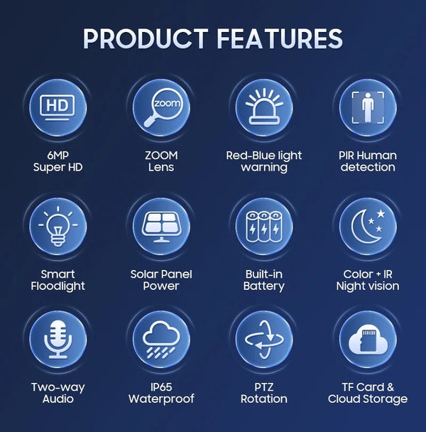 CRONY ST-558-8MP-12X-4G Dual Lens Zoom Solar Battery Camera Solar Camera CCTV Surveillance PIR Outdoor 12X Zoom Dual Lens