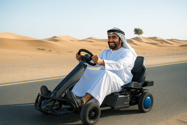 CRONY K9 Carbon fiber GO-KART 360 DEGREE Crazy drift electric scooter go kart electric four wheel racer