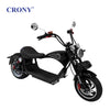 CRONY X1 Electric Motorcycle, 3000W Motor, 60V 12Ah Battery, 60-80KM/H Max Speed, 25-35KM Range, Front & Rear Disc Brakes, Front & Rear Suspension, LCD Display, LED Lights, Bluetooth Speaker, Mobile Phone Holder, Harley Bag, Black