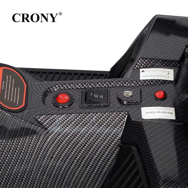CRONY K9 Carbon Fiber Go-Kart – 250W Motor, 36V Battery, 20 KM/H Top Speed, 20 KM Range, Lightweight Carbon Fiber Frame, Front & Rear Hand Brakes, Seat Belt, LED Light Wheels, Forward & Reverse Switch | Safe & Fun Electric Go-Kart for Kids