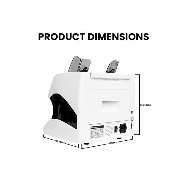 CRONY Banknote Verifiers AL-920 high quality Dual Multi-Currency Value Counter machine Money Counter