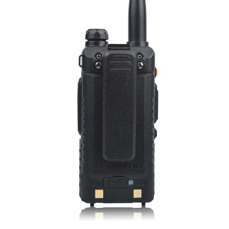 Baofeng UV-5RH 7W UHF (400-480MHz) VHF (136-174MHz) Tri-Bands 999Ch Frequency Search Weather Forecast FM Walkie Talkie