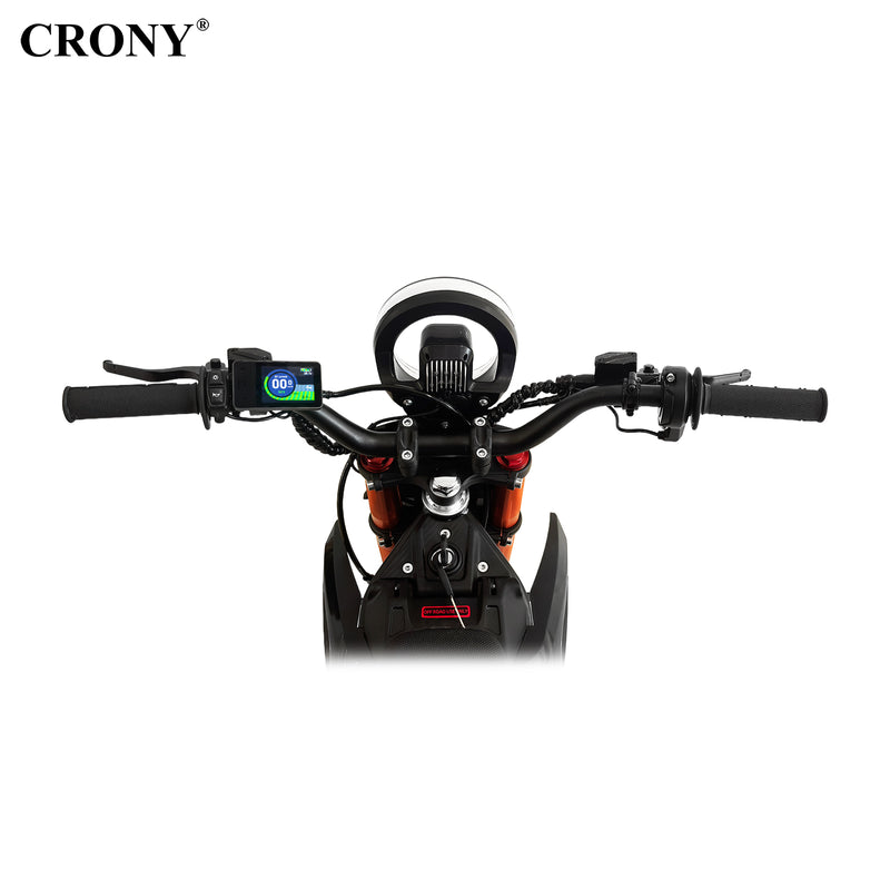 CRONY-09 Street Dance Electric Dirt Bike 350W Motor, 36V 12Ah Battery, 14 Inch Off-Road Tires, Up to 36KM/H Speed, LCD Display, LED Headlight, Bluetooth Speaker, Electric Motorcycle for Outdoor Riding, Durable Design, 1 Year Motor Warranty