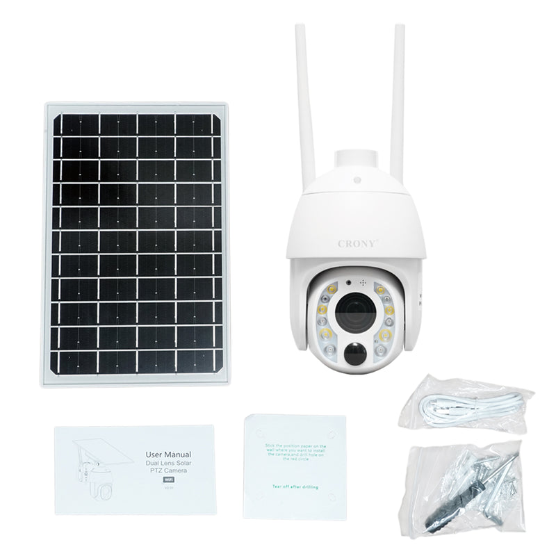 CRONY RBX-S10P-10X 4G Solar PTZ Wireless 10X Zoom Camera