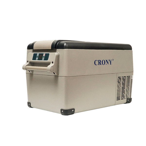 CRONY CF35 Portable Car Refrigerator camping freezer electric cooler best for road trip outdoor and home easy to handle