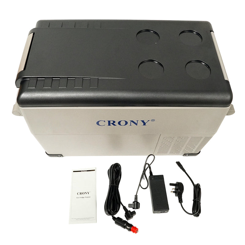 CRONY CF35 Portable Car Refrigerator camping freezer electric cooler best for road trip outdoor and home easy to handle