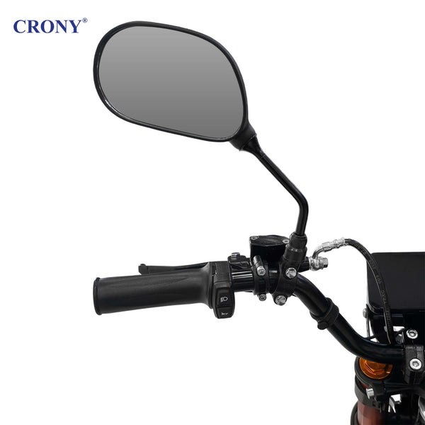 CRONY-05 E-Dirt Bike, 2500W Electric Motorcycle, Up to 72 KM/H, 48V 25Ah Detachable Battery, 45–55 KM Range, Dual Suspension, Front & Rear Disc Brakes, 14"/12" Off-Road Tires, Bluetooth Speaker, Helmet Included